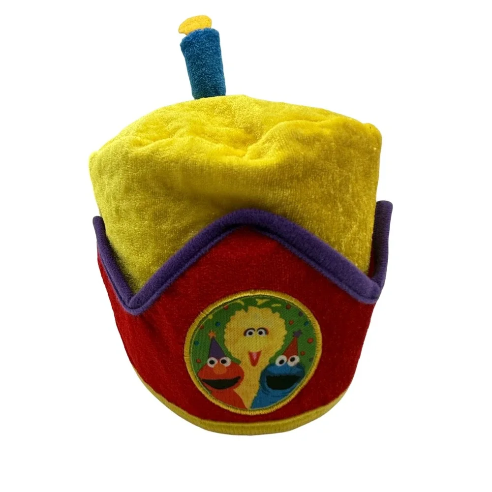 Sesame Street 1st Birthday Felt Cake Hat Big Bird Elmo Cookie Monster 2016